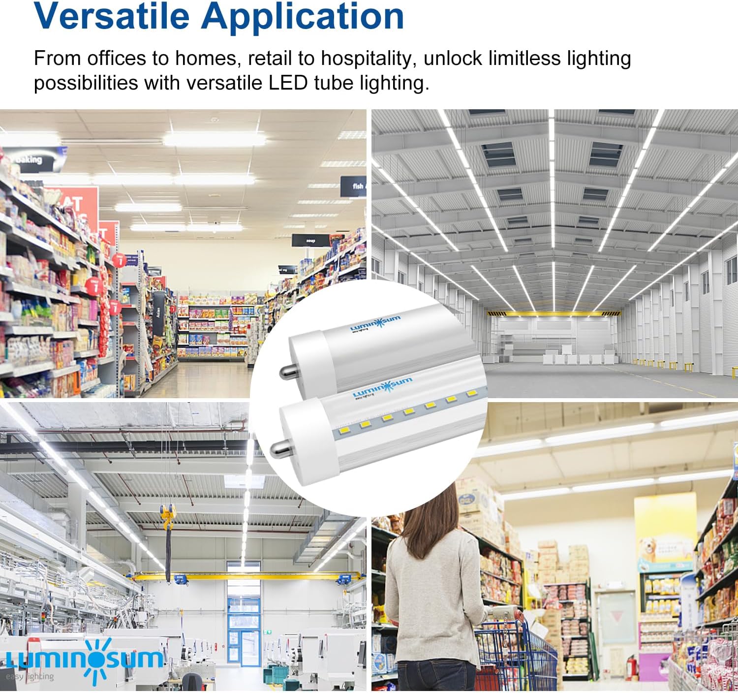 Wholesale LED Light 8 ft Customizable Grow Light